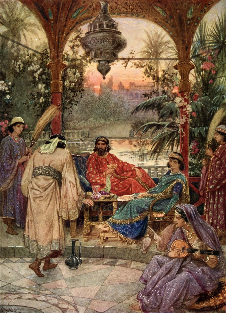 Nehemiah Petitions Artaxerxes by William Brassey Hole