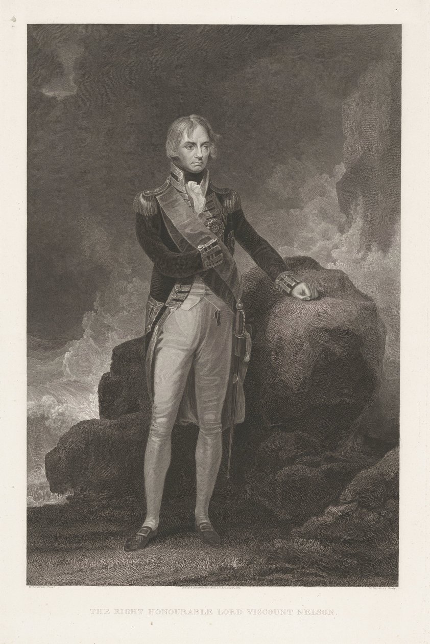 Portrait of Horatio Nelson by William Bromley (I)
