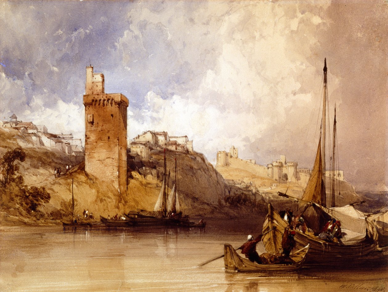 Villeneuve Les Avignon by William Callow
