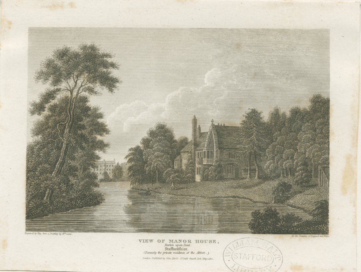 Burton-upon-Trent - Manor House by William Carter