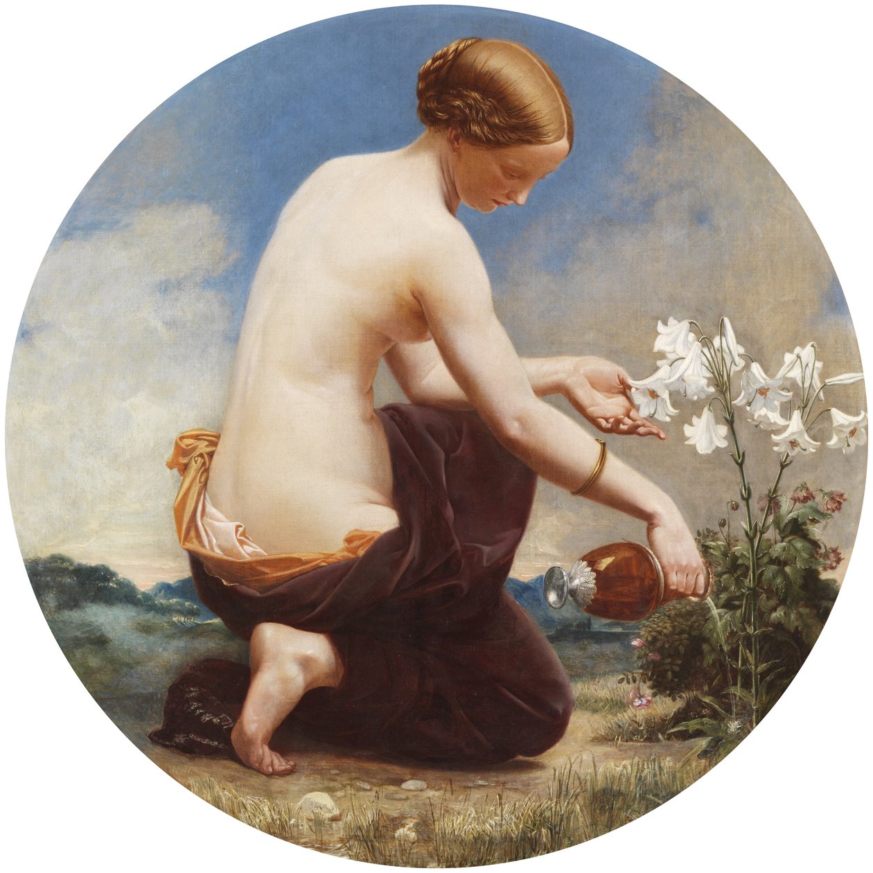 Hope Cherishing the Drooping by William Cave Thomas