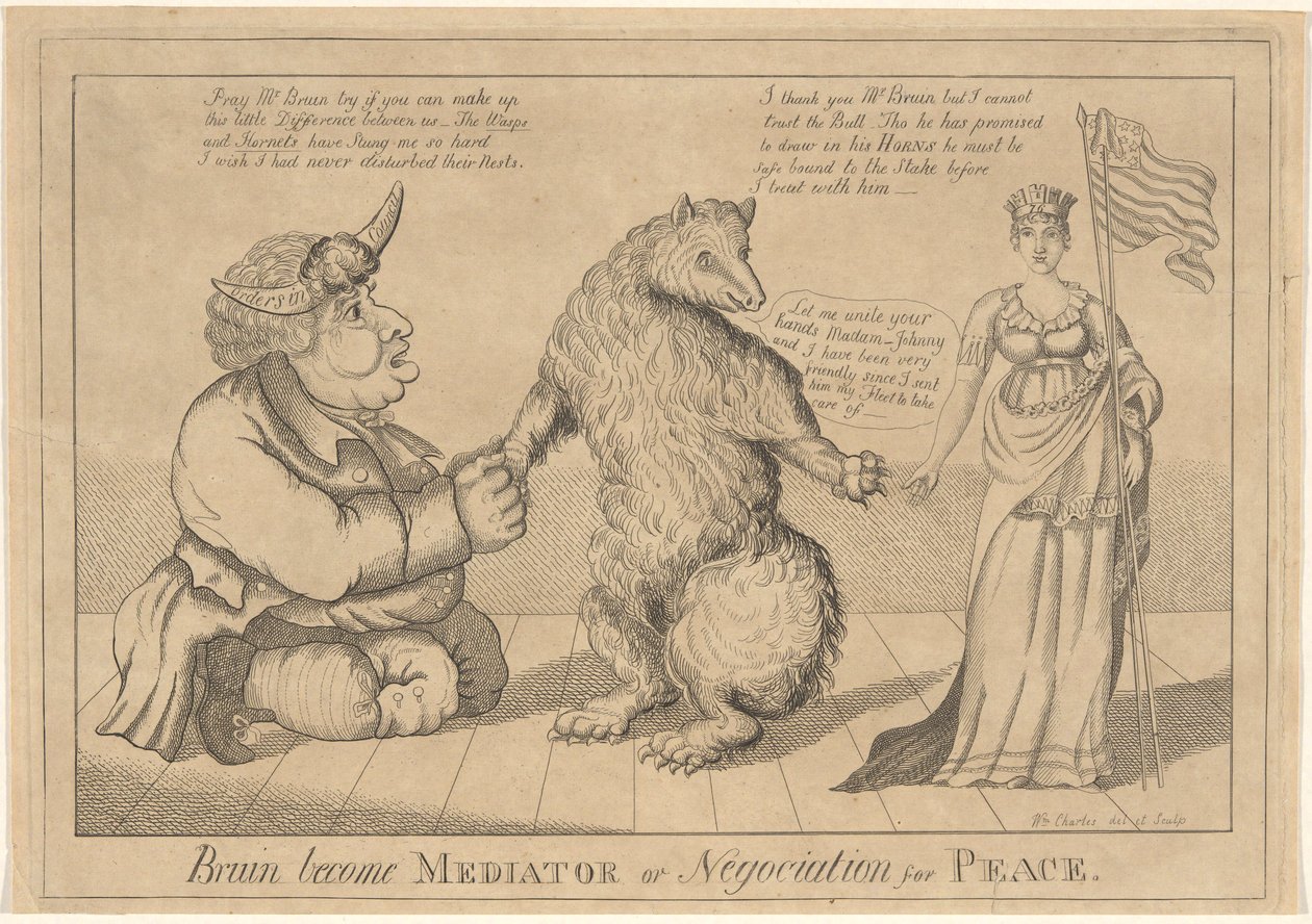Bruin Become Mediator or Negotiation for Peace by William Charles