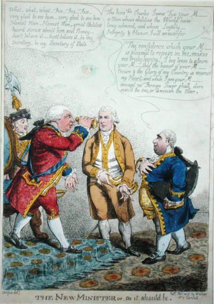 The New Minister or As it Should Be, published February 1806 by William Charles