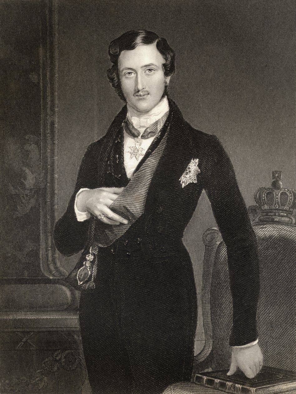 Albert Prince Consort of Great Britain, engraved by W. Holl, from 
