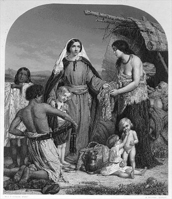 The Alms-Deeds of Dorcas by William Charles Thomas (after) Dobson