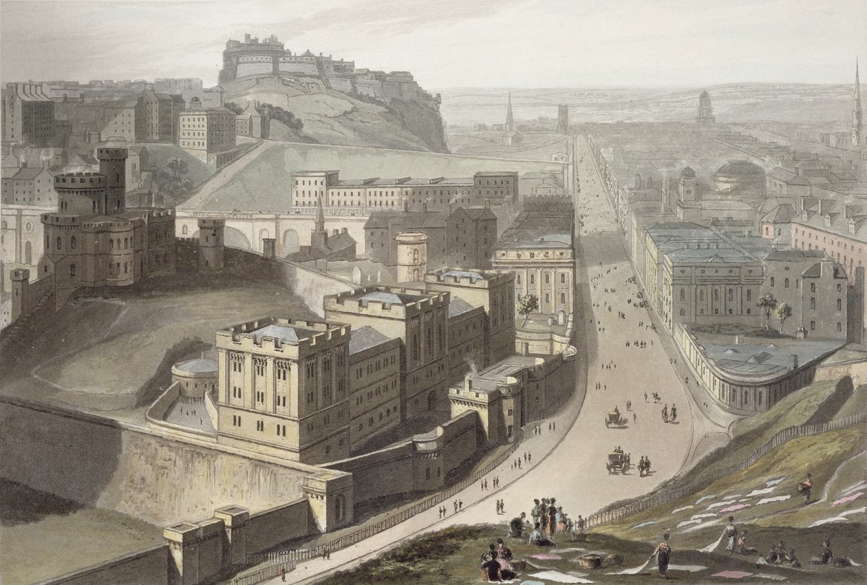 Edinburgh, from Calton Hill, from 