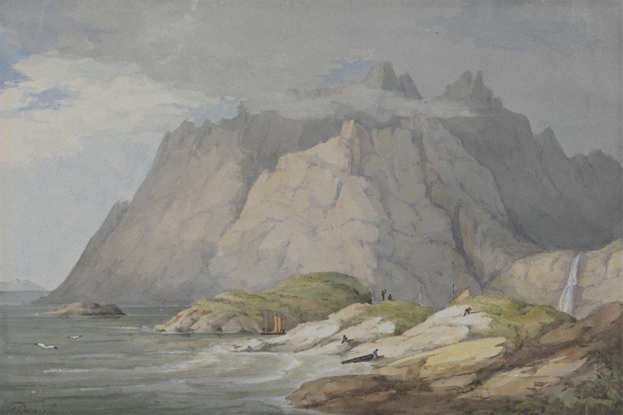 Loch Scavaig, Isle of Skye by William Daniell
