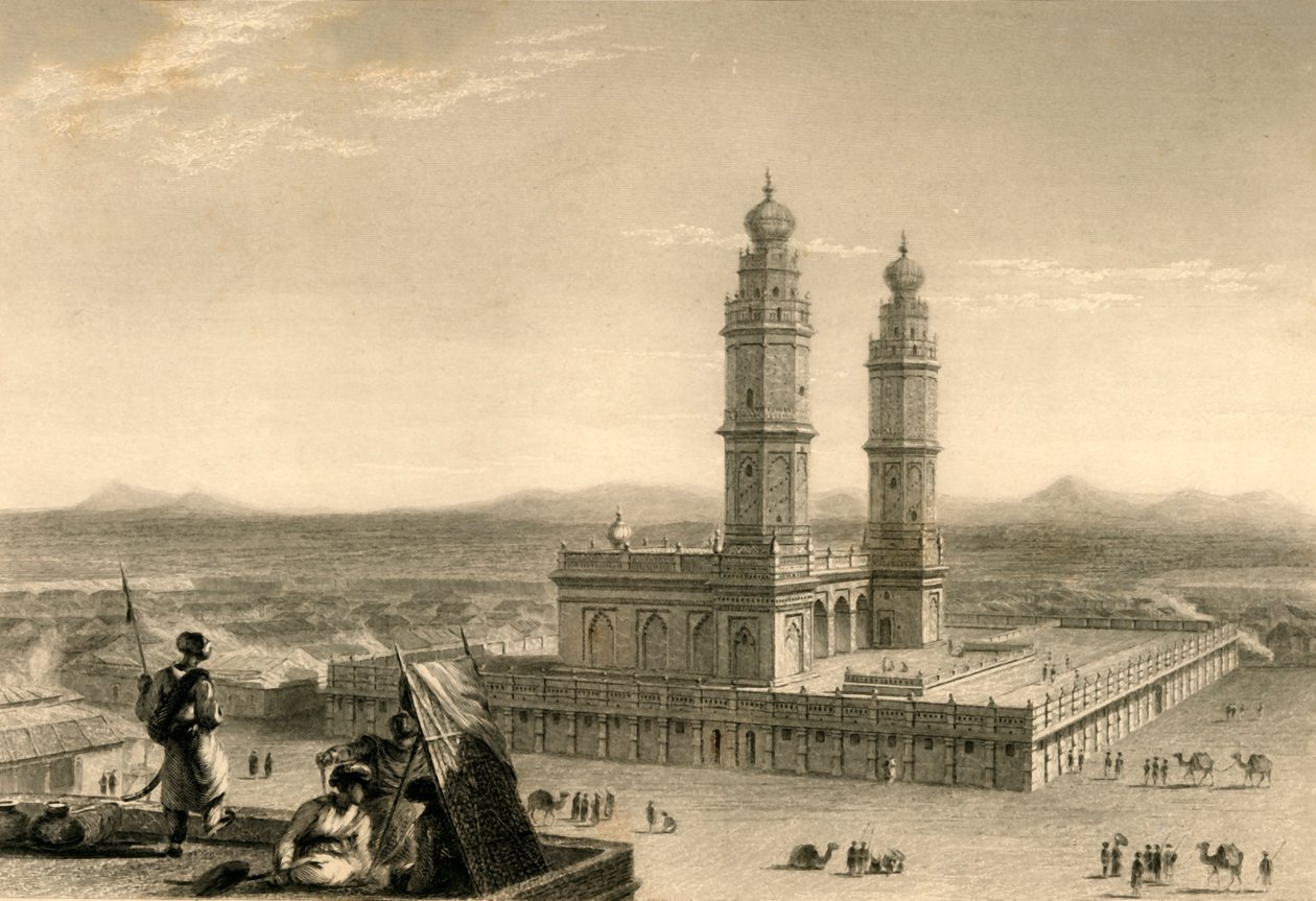 Mosque in Coimbatore by William Daniell