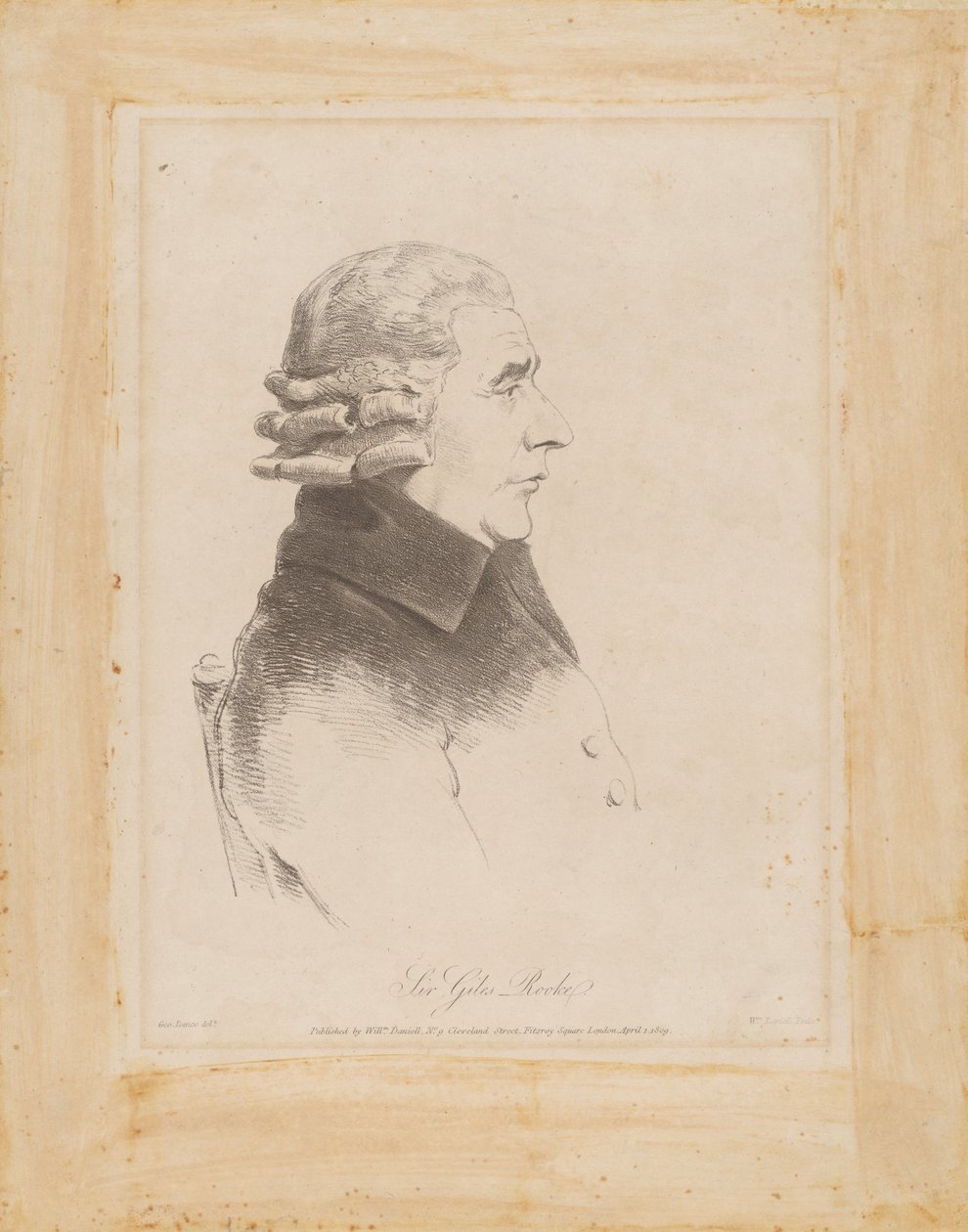 Sir Giles Rooke by William Daniell
