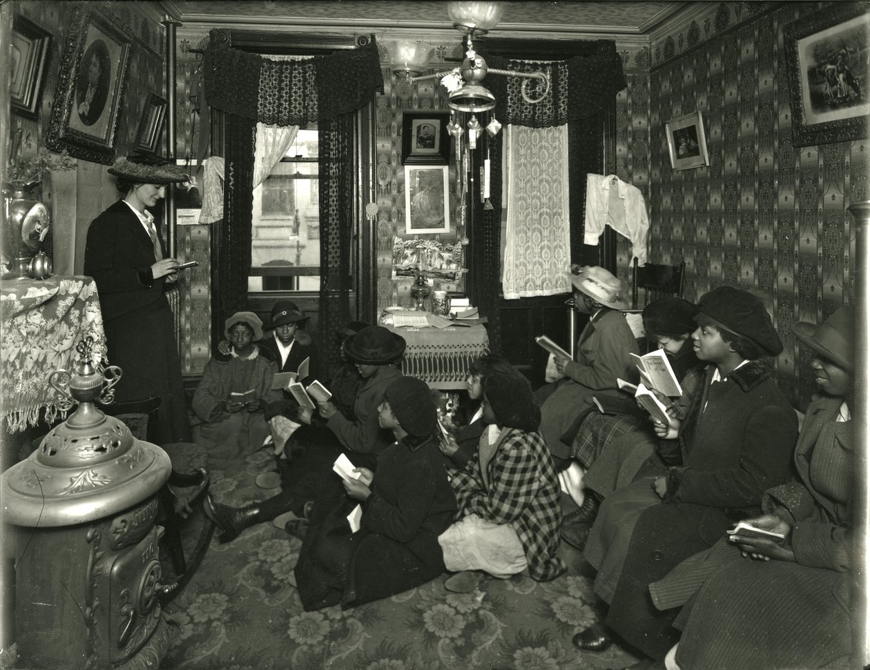 Evangelistic Committee, Mrs. Williams, 136 W. 99th Street, Miss Broad Teaches by William Davis Hassler
