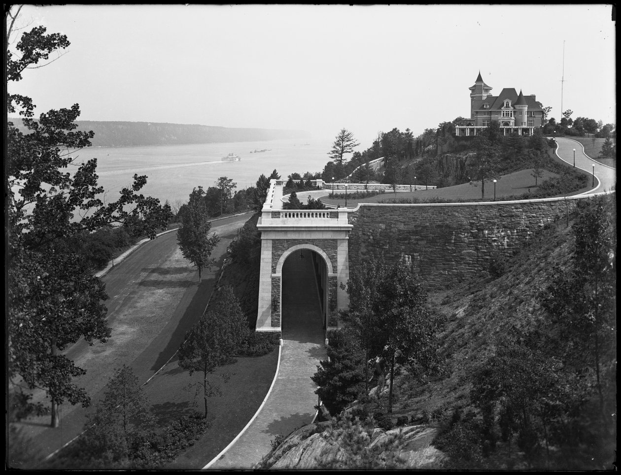 Tryon Hall, Billings Estate, Inwood, New York City, c.1914 by William Davis Hassler