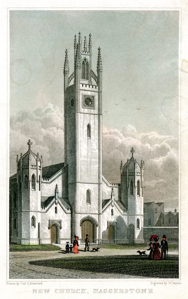 New Church, Haggerston, Hackney, London by William Deeble