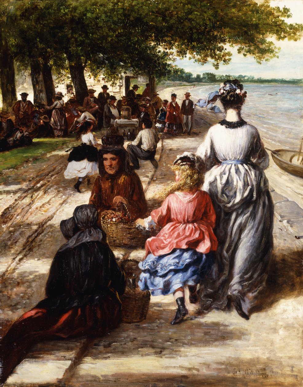 Near the Beach, Gloucester by William E. Winner