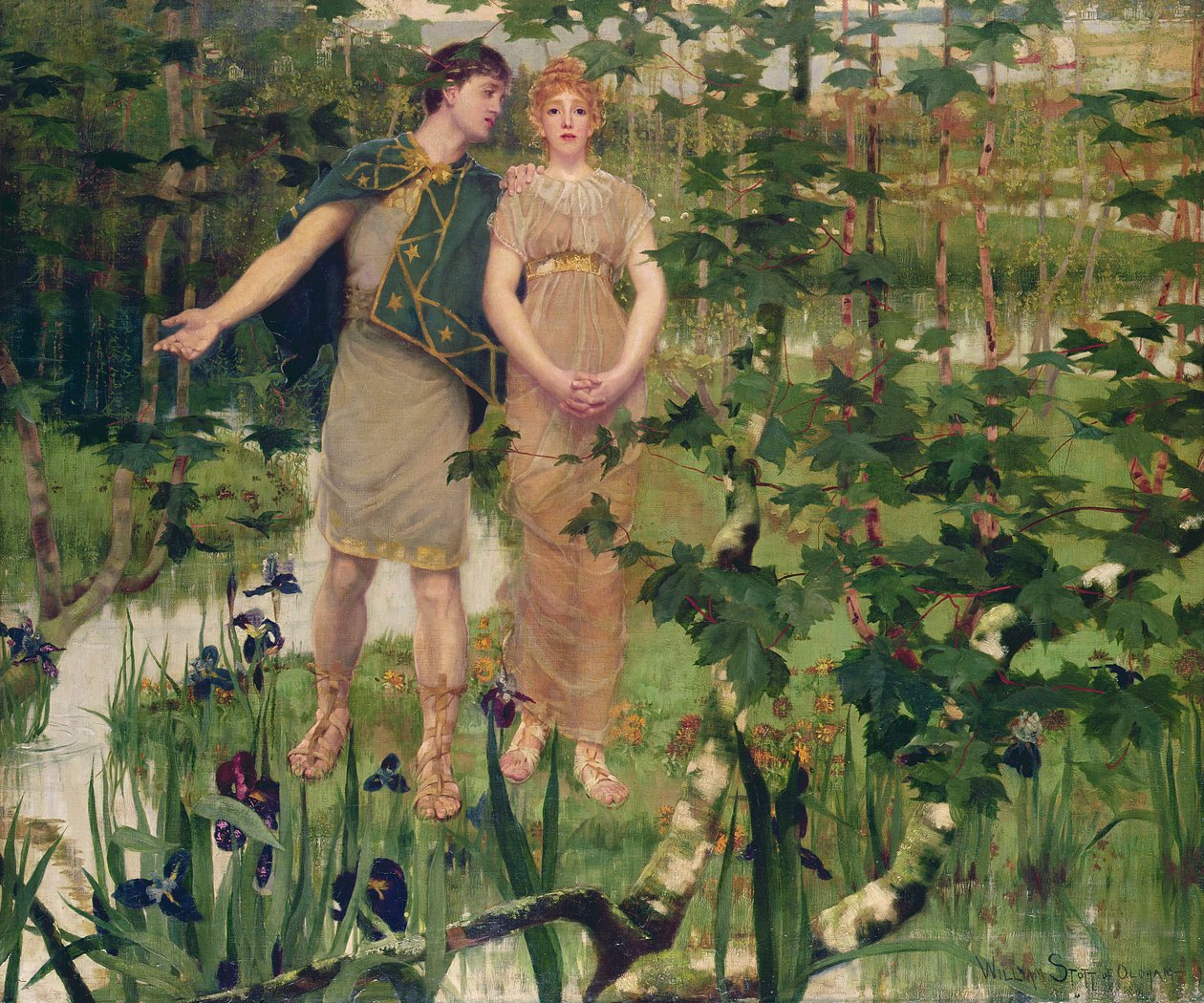 The Happy Valley, 1898 by William Edward Stott