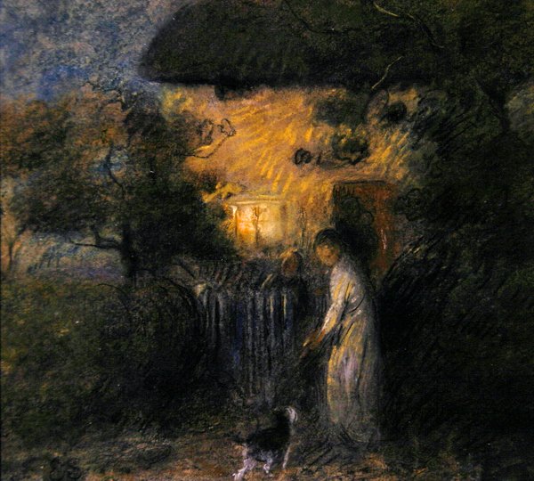 The Stray Cat by William Edward Stott