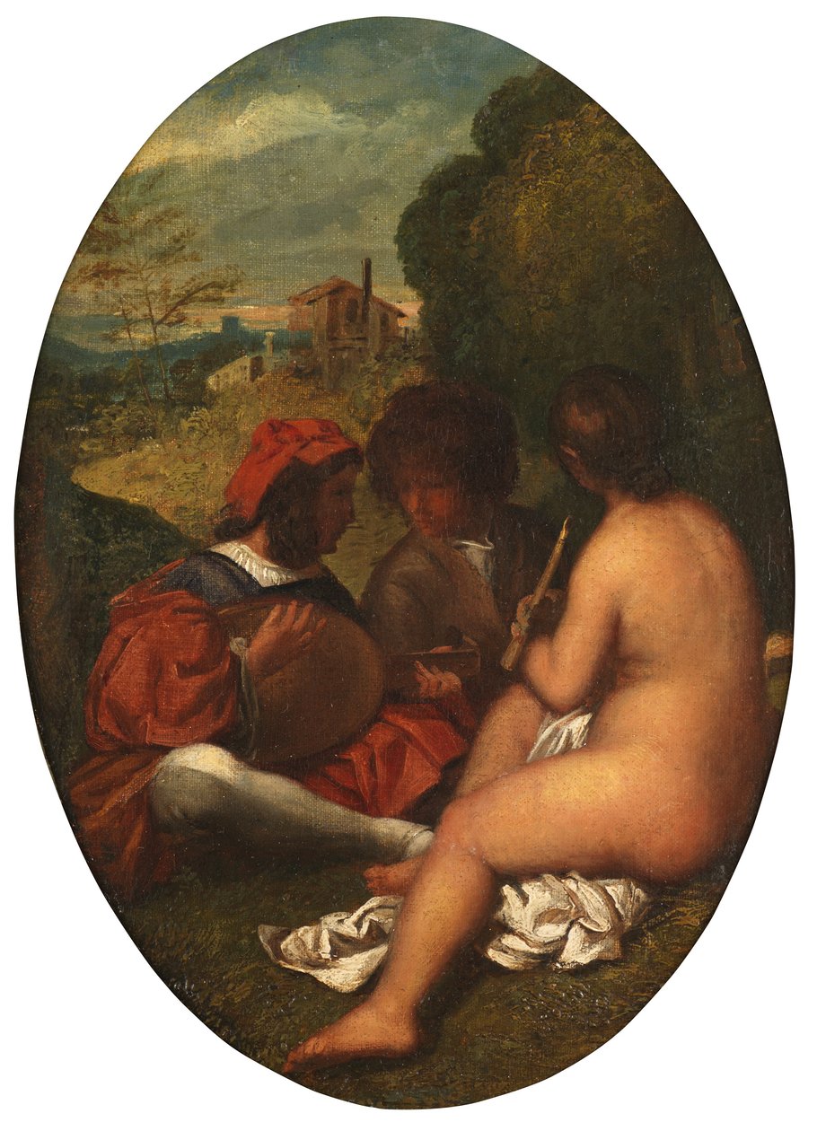 Pastoral Concert (after Titian) by William Etty