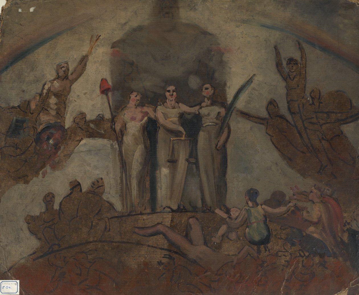 Study for a Figure Composition by William Etty