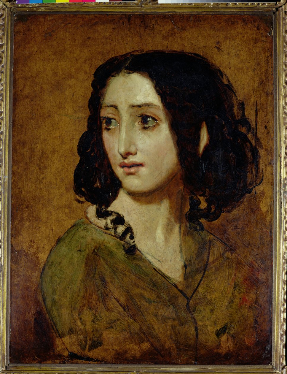 Study of Mlle Rachel by William Etty