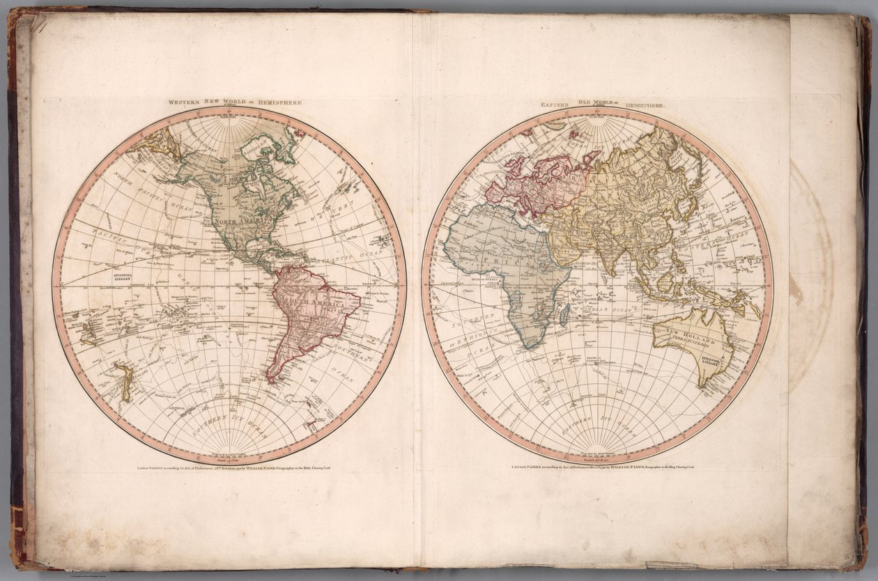 Composite World Atlas by William Faden