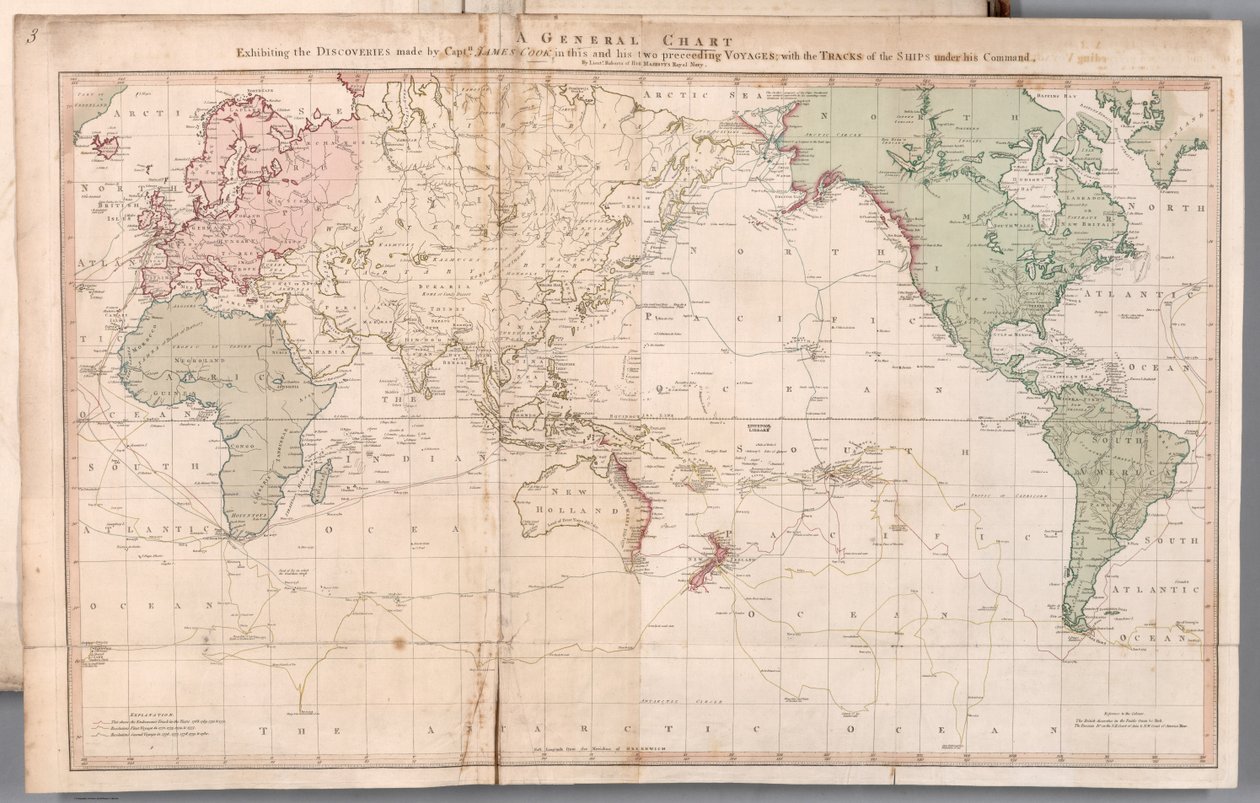 Composite World Atlas by William Faden by William Faden