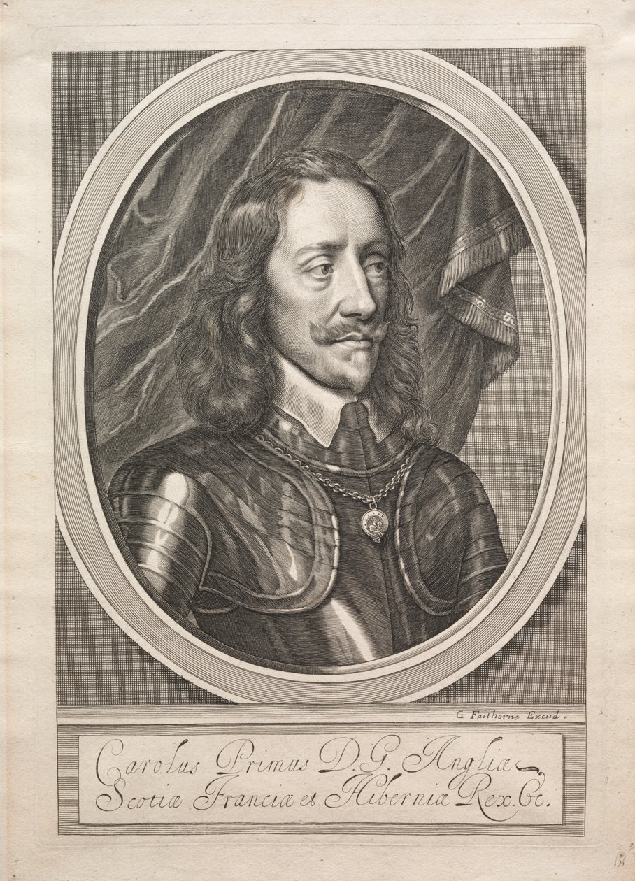 Charles I by William Faithorne