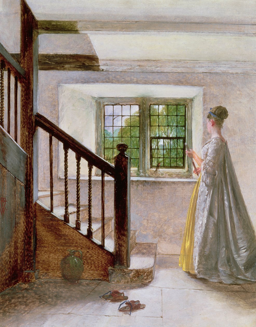 Interior at Haddon Hall by William Fettes Douglas