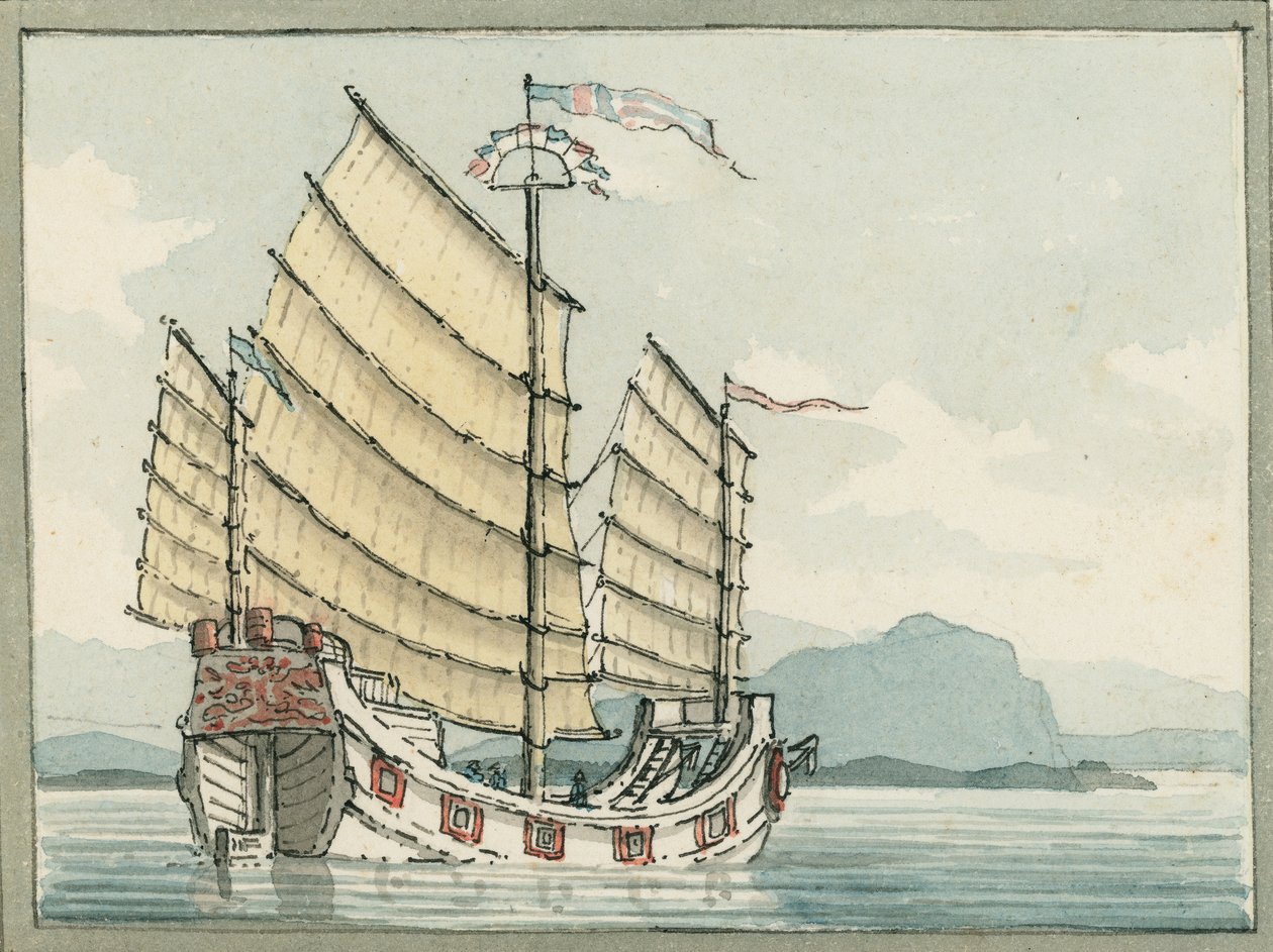 The Chinese Junk by William Ffarington