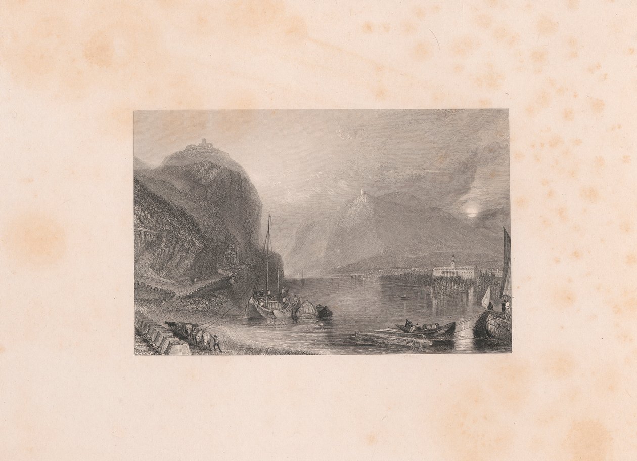 The Drachenfels by William Finden