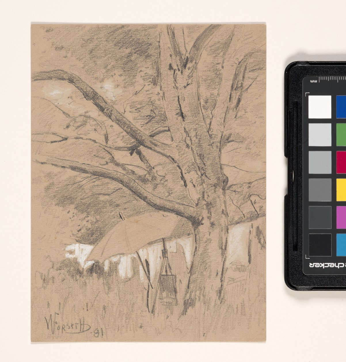 Landscape With Artist
