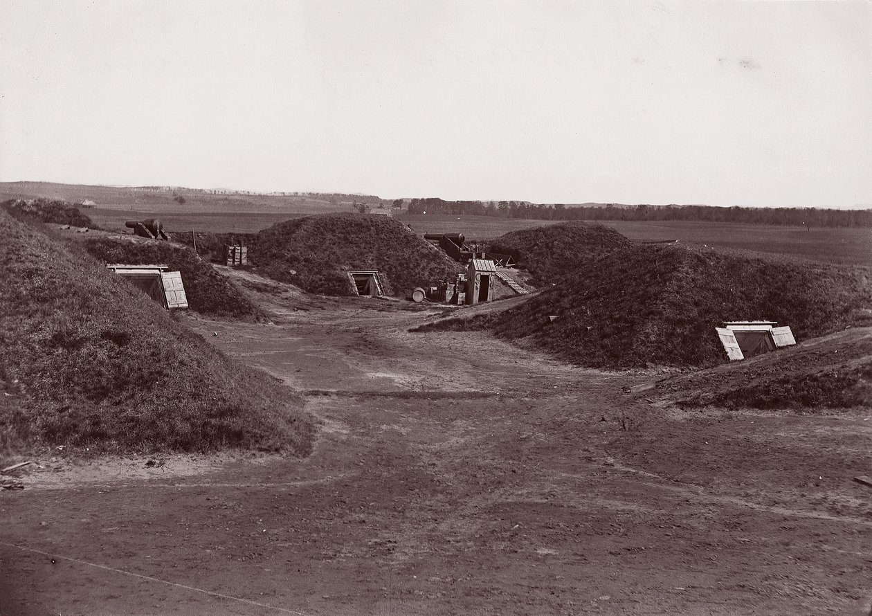 Fort Darling, James River, ca. 1865 by William Frank Browne
