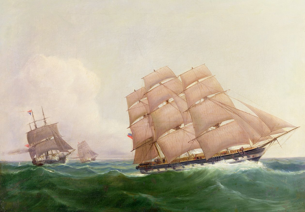 In Hot Pursuit by William Frederick Mitchell