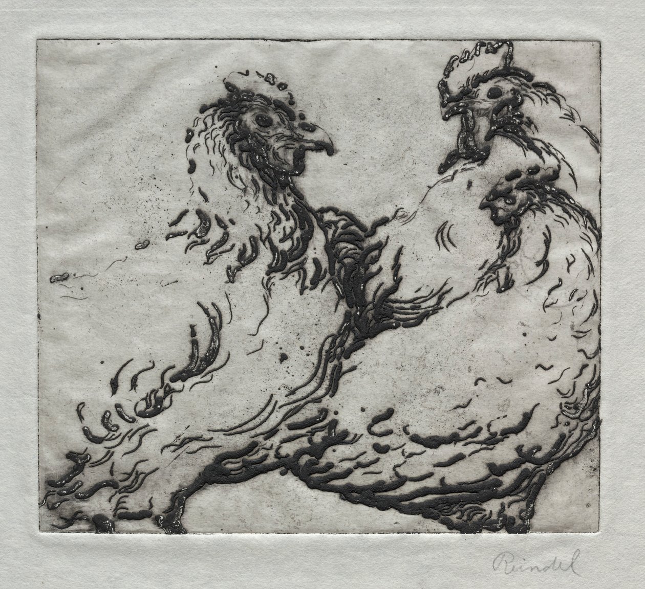 Chickens by William George Reindel