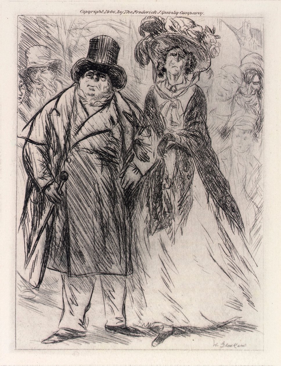 Monsieur and Madame Mollet by William Glackens