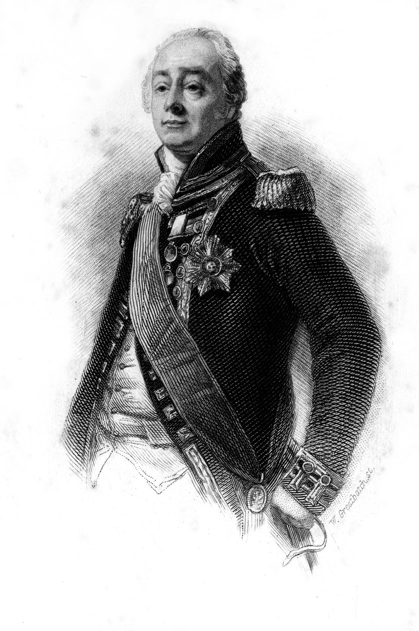 James Saumarez, 1st Baron de Saumarez by William Greatbach