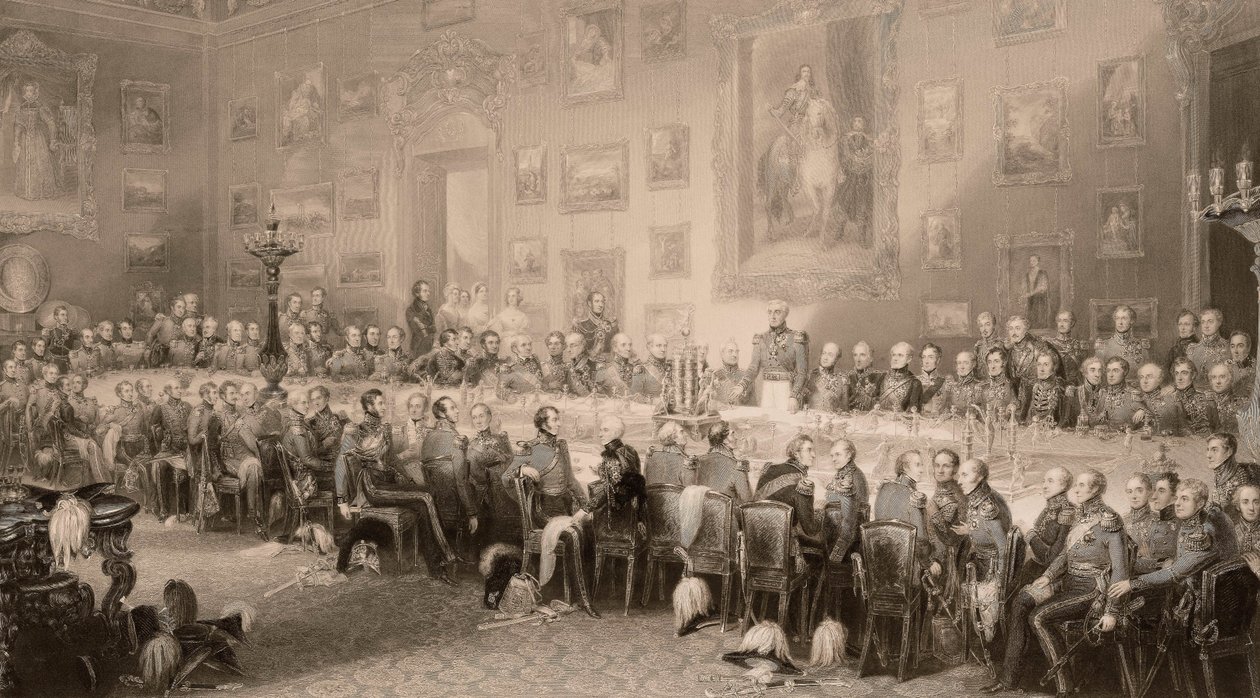 The Waterloo Banquet at Aspley House June 18 by William Greatbach