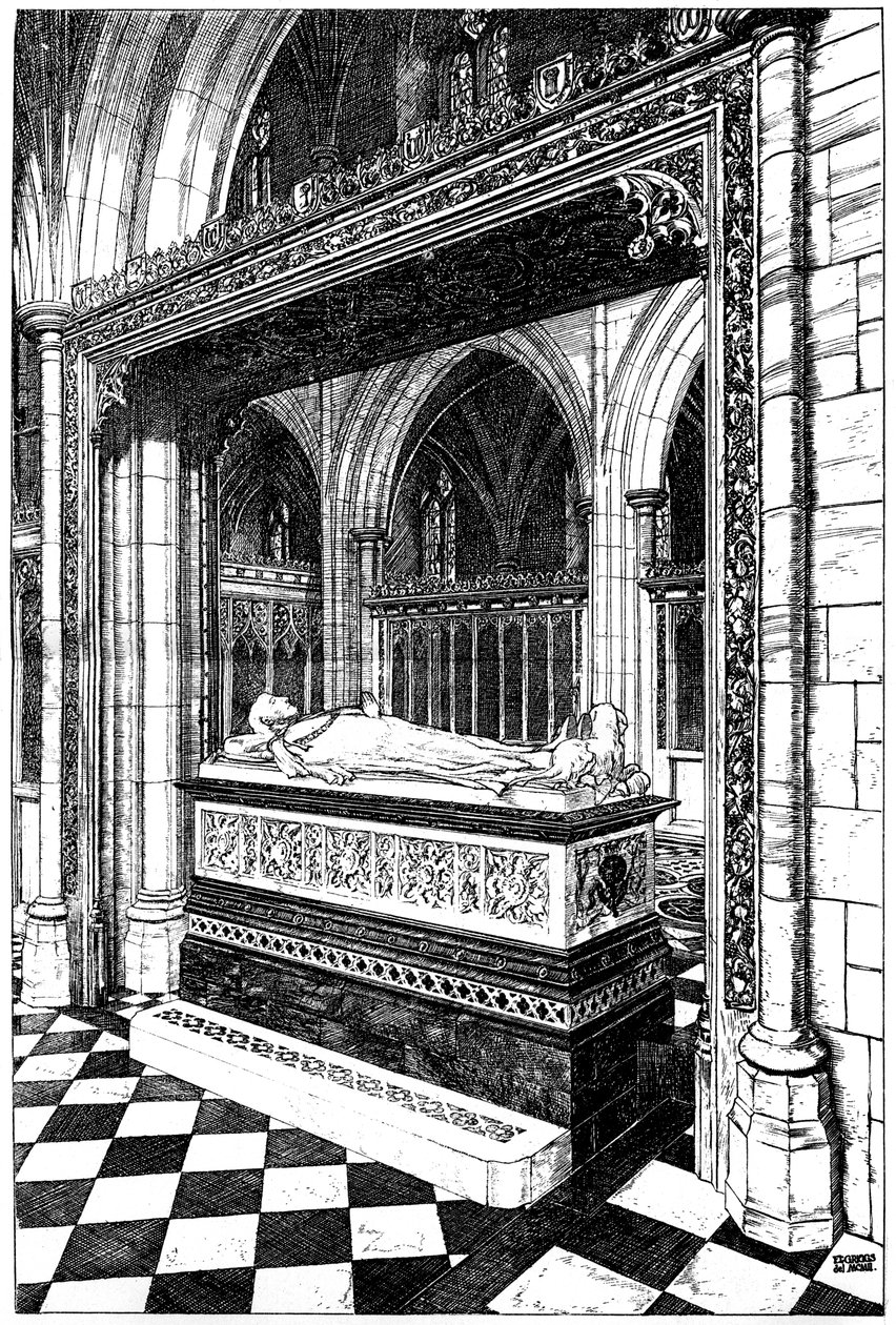 Monument to the late Duke of Westminster, Eccleston Church, Eccleston, Cheshire, 1902-1903 by William Griggs