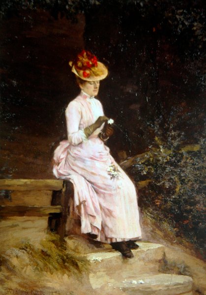 He Loves Me by William Gunning King