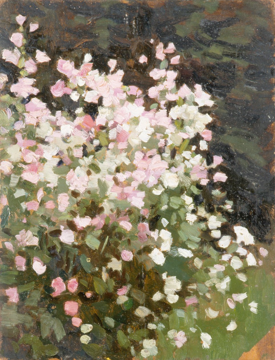 Pink Flowers by William Gunning King