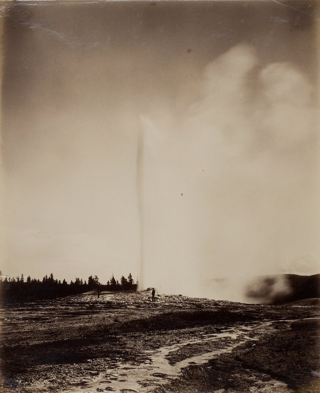 Old Faithful, 1871 by William H. Jackson