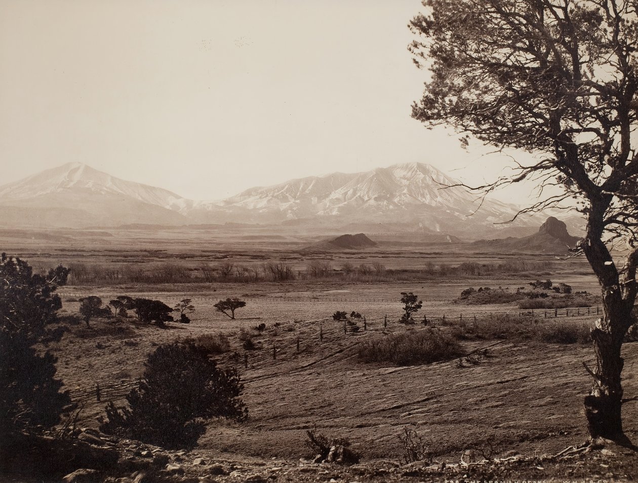 The Spanish Peaks by William H. Jackson