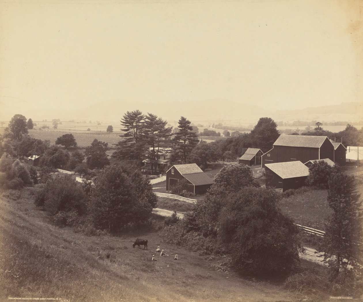 Across Country from West Portal, N.J. by William H. Rau