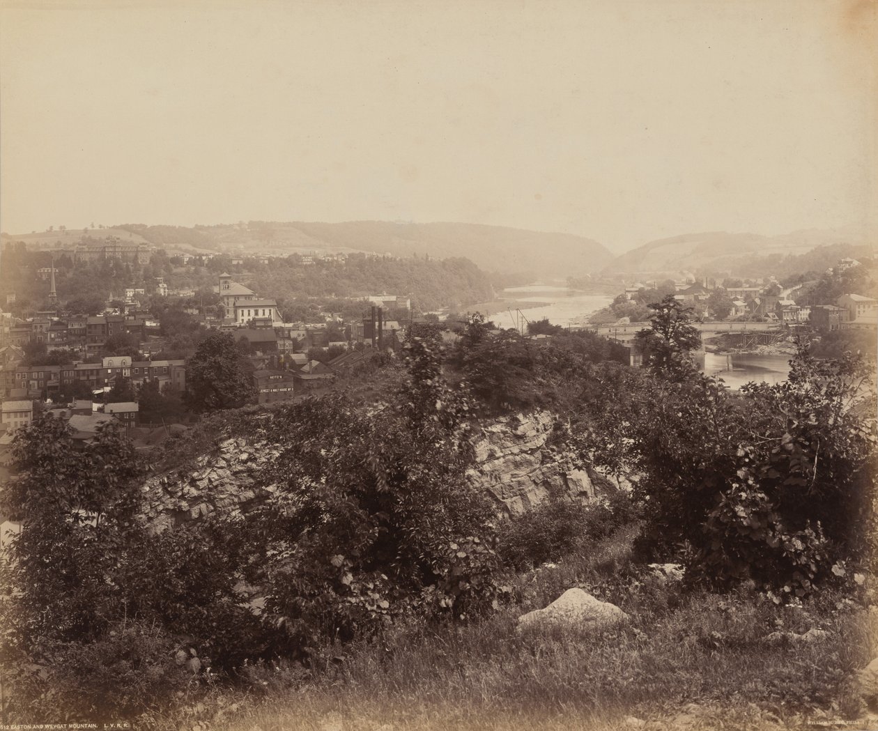 Easton, From Weygat Mountain by William H. Rau