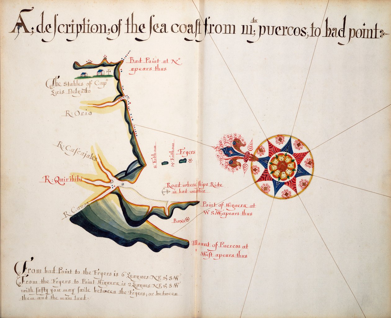 A Description of the Sea Coast from Mta. Puercos to Bad Point by William Hack