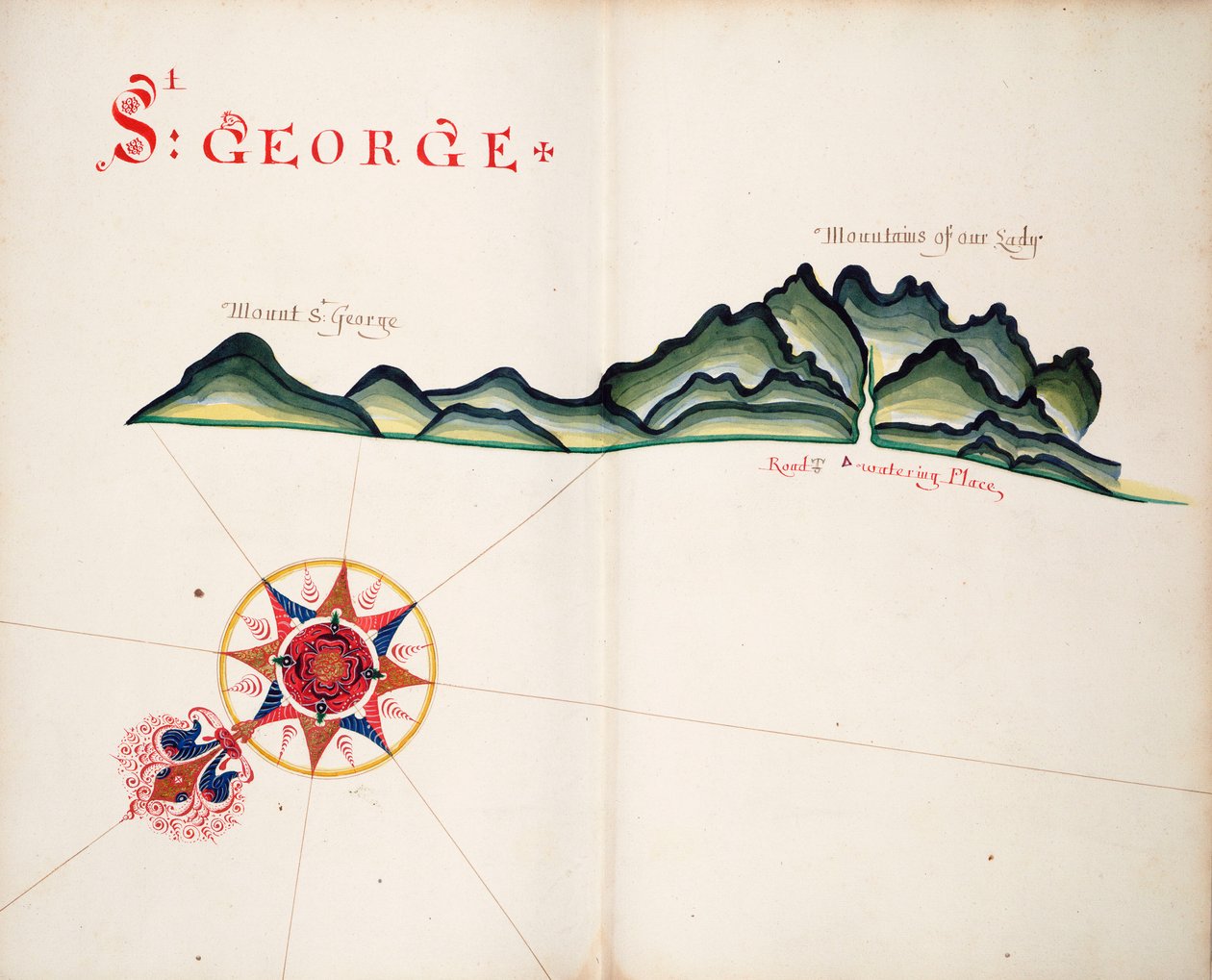 St George, South American Pacific Coast by William Hack