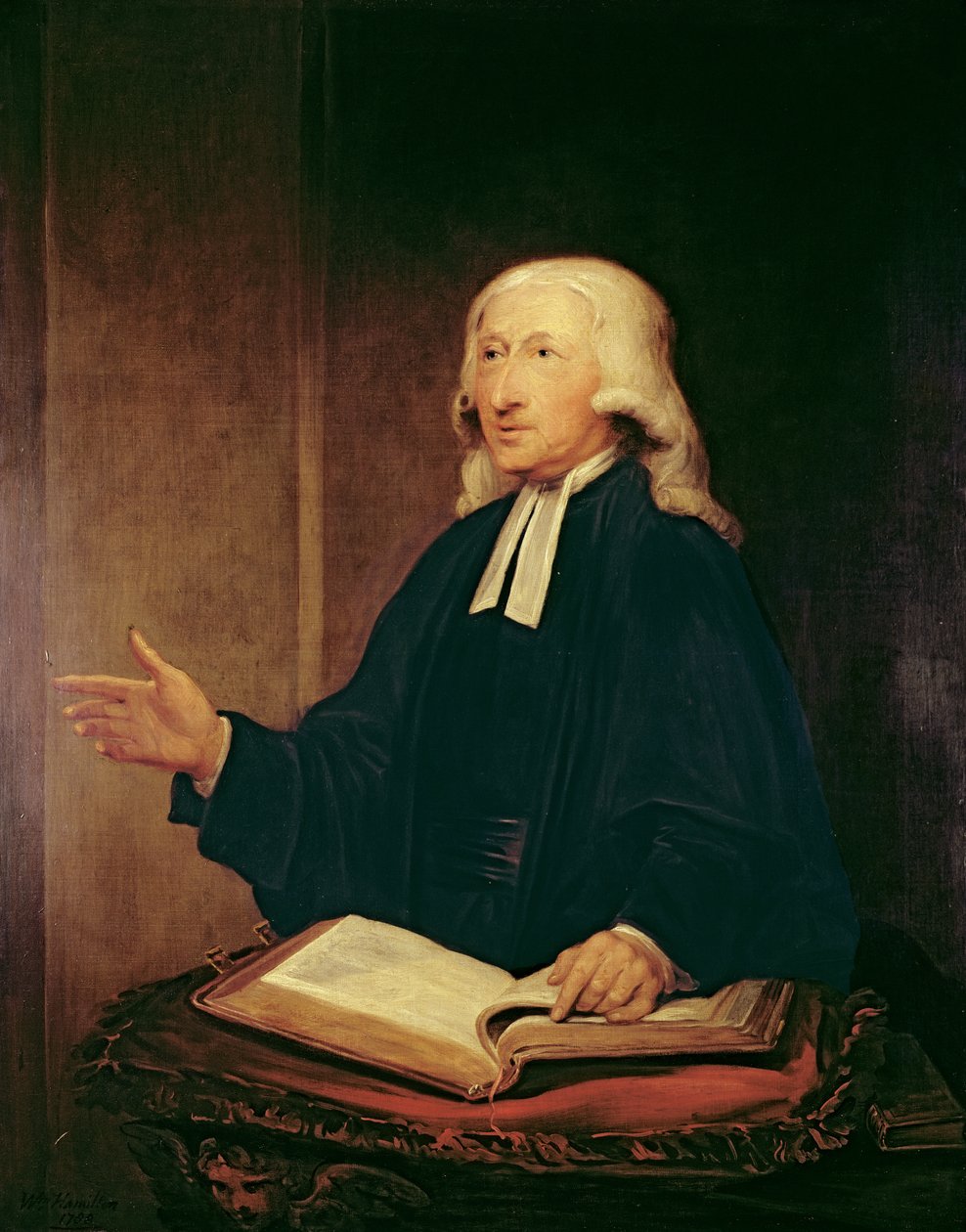 Portrait of John Wesley by William Hamilton