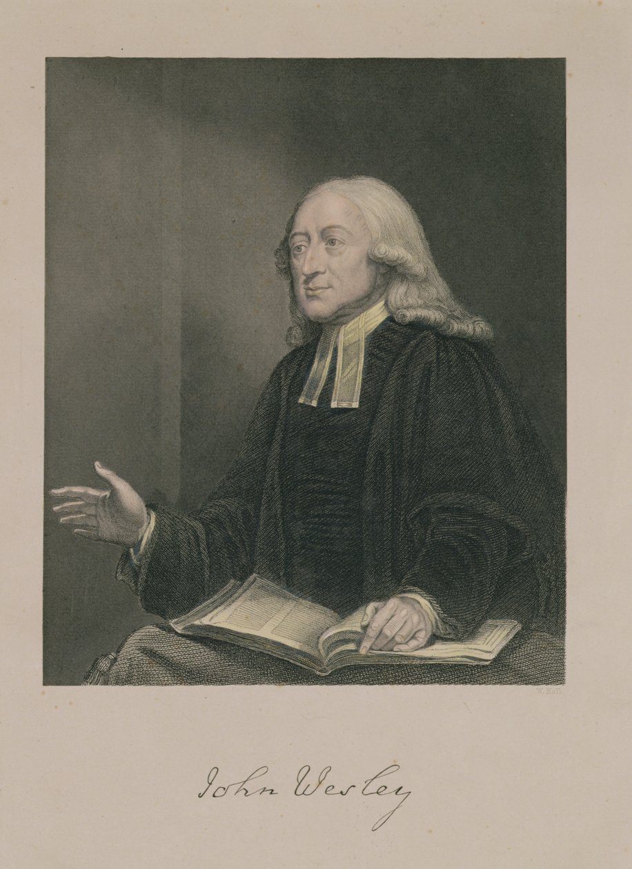 Portrait of John Wesley by William Hamilton