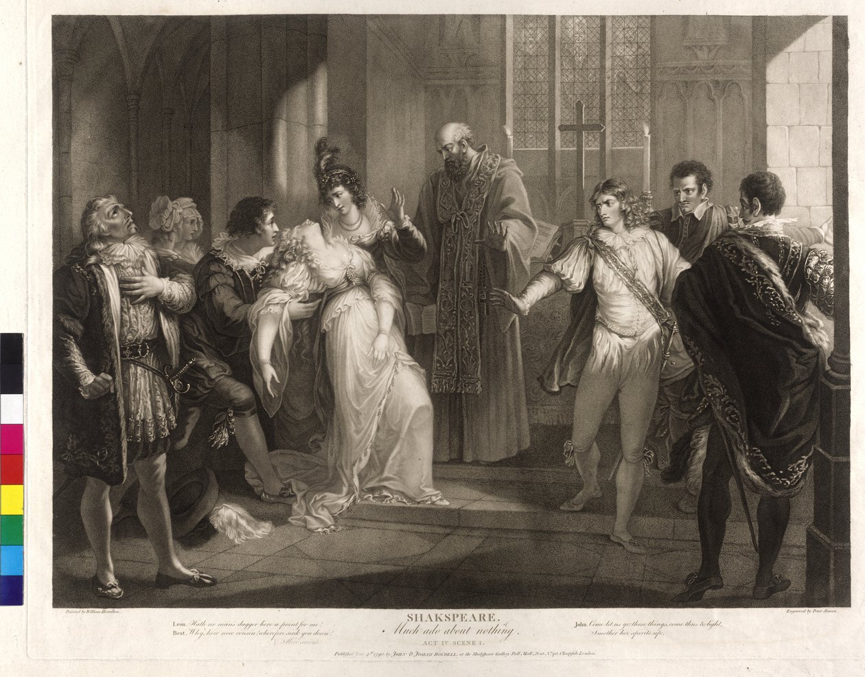 Production design William Shakespeare: Much Ado About Nothing by William Hamilton