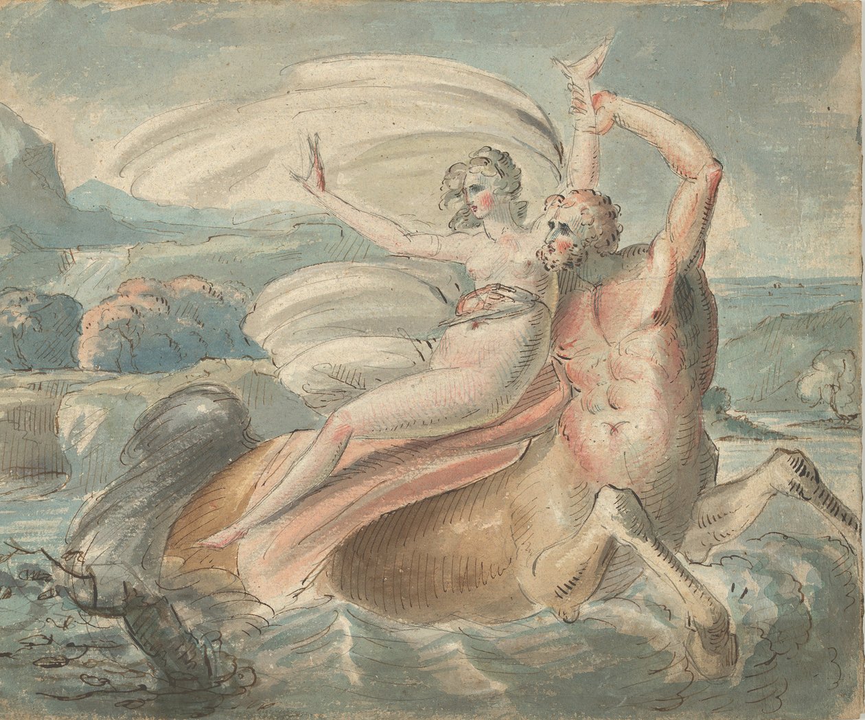 The Abduction of Deianira by William Hamilton