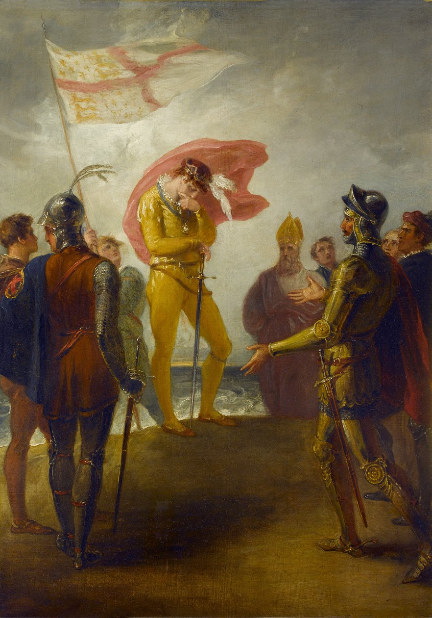 The Landing of Richard II at Milford Haven by William Hamilton
