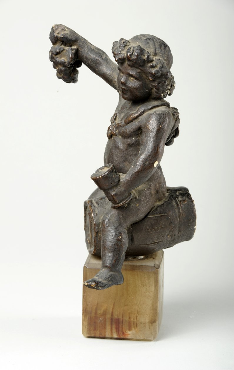 Cherub on a Wine Cask by William Hamo Thornycroft